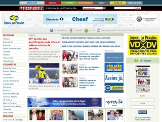 Thumbnail do site Jornal da Paraíba