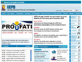 Thumbnail do site UEPB - Universidade Estadual da Paraíba