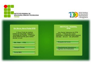 Thumbnail do site Centro Federal de Educação Tecnológica da Paraíba