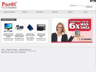Thumbnail do site Paraí Informática