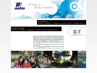 Thumbnail do site Colgio Motiva - Campina Grande