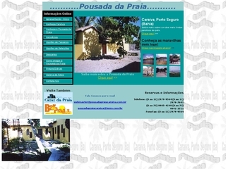 Thumbnail do site Pousada da Praia de Carava