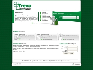 Thumbnail do site Trevo Administracao de Bens