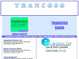 Thumbnail do site Hotéis e Pousadas em Trancoso Hotel