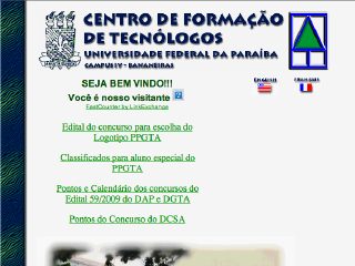 Thumbnail do site CFT - Centro de Formao de Tecnlogos