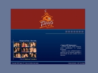 Thumbnail do site Tapera VIP - Restaurante e Balneário