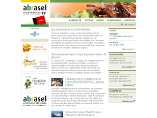 Thumbnail do site Abrasel PB