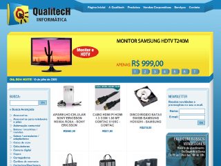Thumbnail do site Qualitech