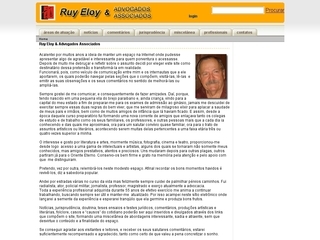 Thumbnail do site Ruy Eloy & Advogados Associados