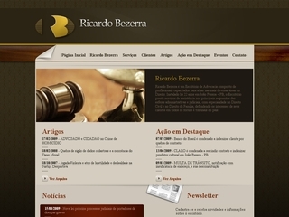 Thumbnail do site Escritrio de Advocacia Ricardo Bezerra 