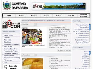 Thumbnail do site PROCON - Pequisas de Preços