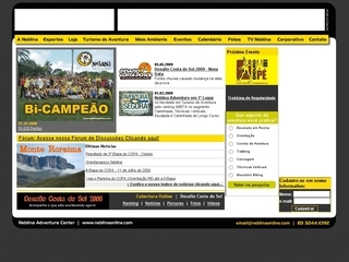 Thumbnail do site Neblina Adventure Center