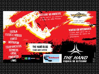 Thumbnail do site The Hand - Escola de Kitesurf