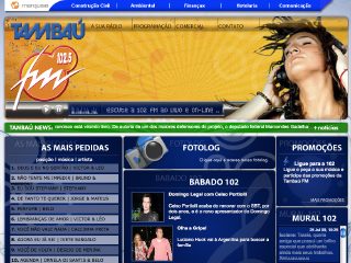 Thumbnail do site Rdio Tamba FM - 102,5 Mhz