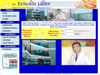 Thumbnail do site Dr. Reinaldo Jálder ? João Pessoa