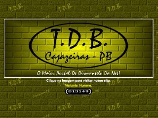Thumbnail do site T.D.B. Cajazeiras - PB