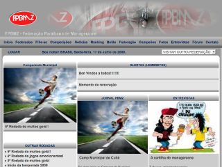 Thumbnail do site FPBMZ - Federação Paraibana Managerzone