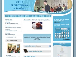 Thumbnail do site Igreja Presbiteriana de Tamba