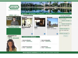 Thumbnail do site Garcia Negócios Imobiliários