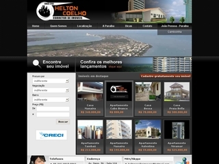 Thumbnail do site Helton Coelho Imóveis