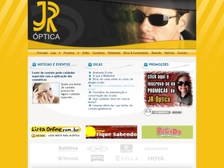 Thumbnail do site JR Optica
