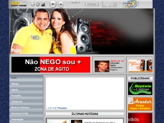 Thumbnail do site Zona de Agito - O Seu Site de Eventos