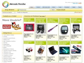 Thumbnail do site Mercado Paraiba
