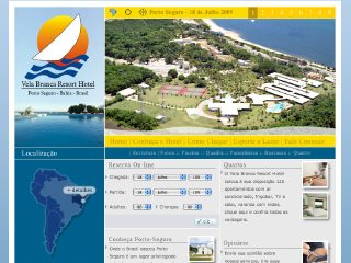 Thumbnail do site Vela Branca Resort Hotel