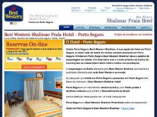 Thumbnail do site Shalimar Praia Hotel