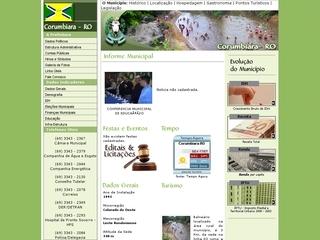 Thumbnail do site Prefeitura Municipal de Corumbiara