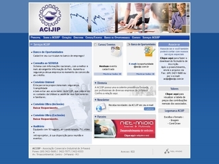 Thumbnail do site ACIJIP - Associao Comercial e Industrial de Ji-Paran