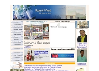 Thumbnail do site Diocese de Ji-Paran