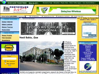 Thumbnail do site Porto Velho Agora: sua fonte de notícias