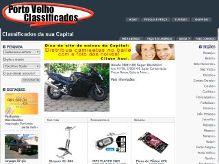 Thumbnail do site Porto Velho Classificados