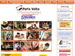 Thumbnail do site Porto Velho Restaurantes