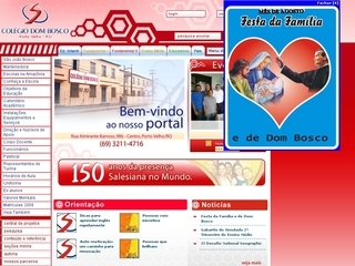 Thumbnail do site Colgio Dom Bosco 