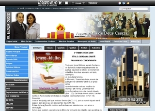 Thumbnail do site Igreja Assemblia de Deus Central - Ministrio de Madureira