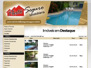 Thumbnail do site Imobiliria Porto Seguro