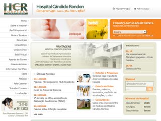 Thumbnail do site Hospital Cndido Rondon