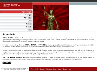 Thumbnail do site Krefta & Krefta Advogados