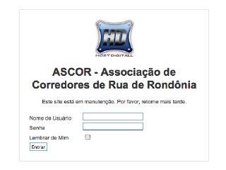 Thumbnail do site Associação de Corredores de Rua de Rondônia