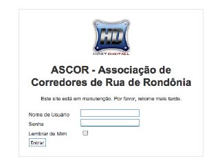 Thumbnail do site Associao de Corredores de Rua de Rondnia