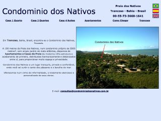 Thumbnail do site Pousada Condominio dos Nativos