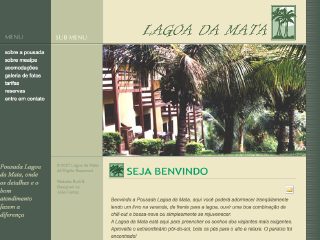 Thumbnail do site Pousada Lagoa da Mata