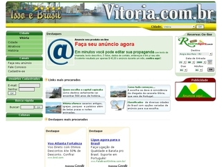Thumbnail do site Vitria.com.br