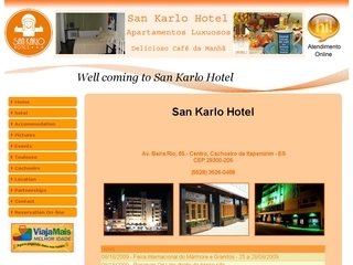 Thumbnail do site San Karlo Hotel