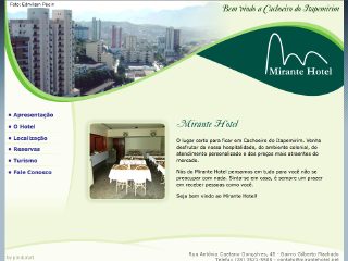 Thumbnail do site Mirante Hotel