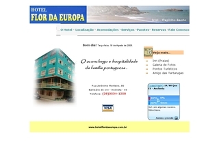 Thumbnail do site Hotel Flor da Europa