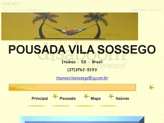 Thumbnail do site Pousada Vila Sossego