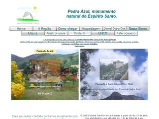 Thumbnail do site Pedra Azul, monumento natural do Esprito Santo